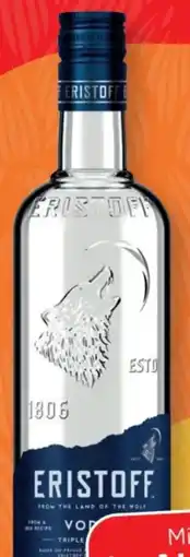 SPAR Gourmet Eristoff Vodka Angebot