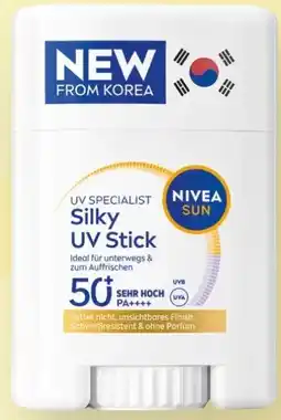 dm Nivea Sun Silky UV Sonnenstick LSF50+ Angebot