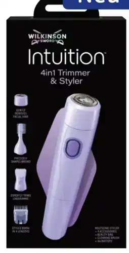 dm Wilkinson Sword Intuition Trimmer & Styler Angebot