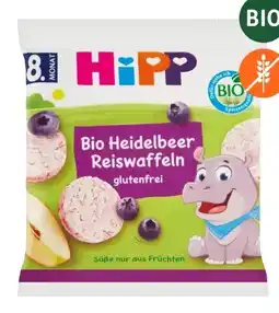 dm Hipp Heidelbeer-Reiswaffeln Angebot