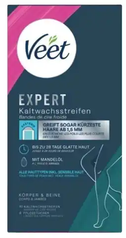 dm Veet Kaltwachsstreifen Expert Angebot
