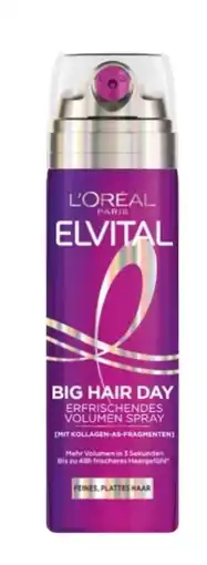 dm L'Oréal Paris Elvital Volumen Spray Big Hair Day Angebot