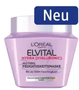 dm L'Oréal Paris Elvital Hydra Hyaluronic Haarmaske Angebot