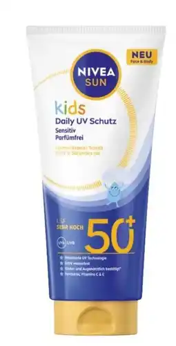 dm Nivea Sun Kids Sonnencreme sensitiv LSF50+ Angebot