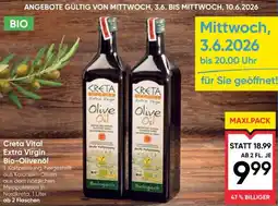 Maximarkt Creta Vital Extra Virgin Bio-Olivenöl Angebot