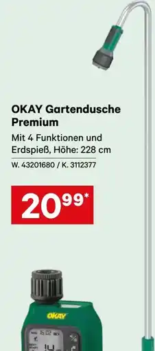Lagerhaus OKAY Gartendusche Premium Angebot