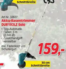 Zgonc Akku-Rasentrimmer DUR192LZ Solo Angebot