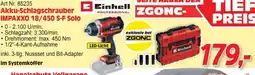 Zgonc Akku-Schlagschrauber IMPAXXO 18/450 S-F Solo Angebot