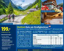 Lidl Reisen Osttirol Kals am Großglockner Angebot