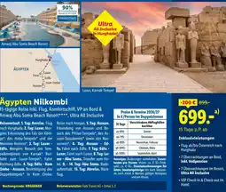 Lidl Reisen Ägypten Nilkombi Angebot