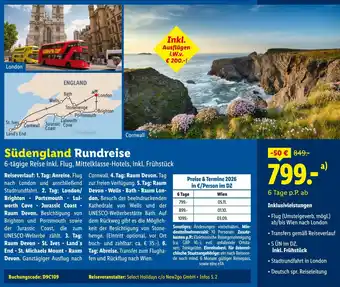 Lidl Reisen Südengland Rundreise Angebot