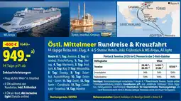 Lidl Reisen Östl. Mittelmeer Rundreise & Kreuzfahrt Angebot
