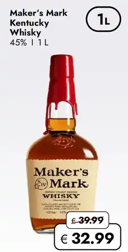 Travel FREE Maker's Mark Kentucky Whisky Angebot