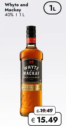 Travel FREE Whyte and Mackay Angebot