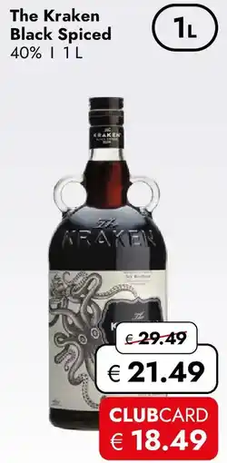 Travel FREE The Kraken Black Spiced Angebot
