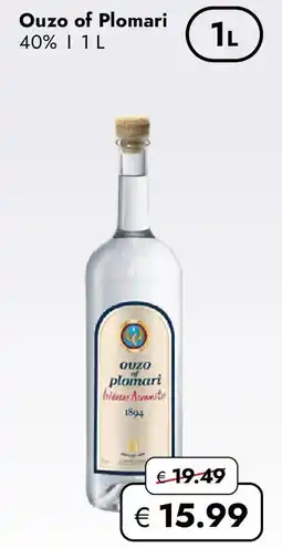 Travel FREE Ouzo of Plomari 40% Angebot