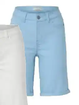 Tchibo Eduscho Bermuda-Jeans Fit Lea hellblau Angebot