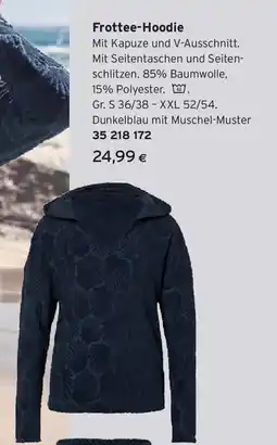 Tchibo Eduscho Frottee-Hoodie Angebot