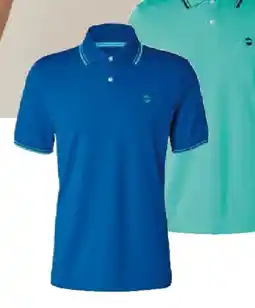 Tchibo Eduscho Piqué-Poloshirt, blau Angebot