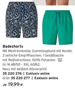 Tchibo Eduscho Badeshorts, Alloverprint Angebot