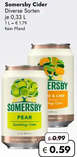Travel FREE Somersby Cider Angebot