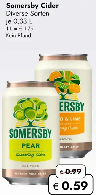 Travel FREE Somersby Cider Angebot