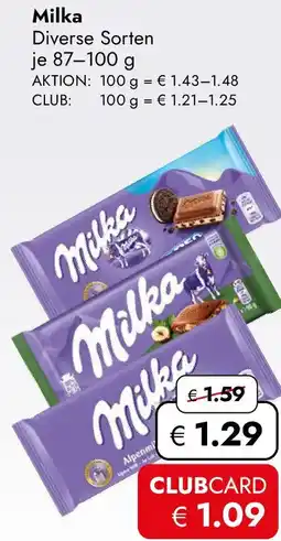 Travel FREE Milka Angebot