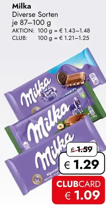 Travel FREE Milka Angebot