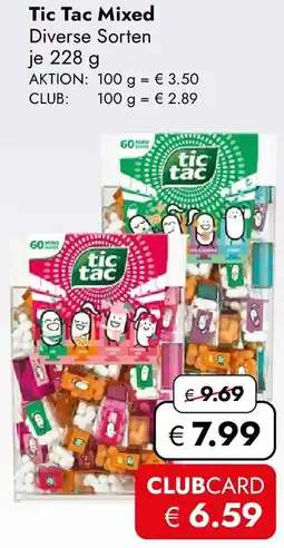 Travel FREE Tic Tac Mixed Angebot