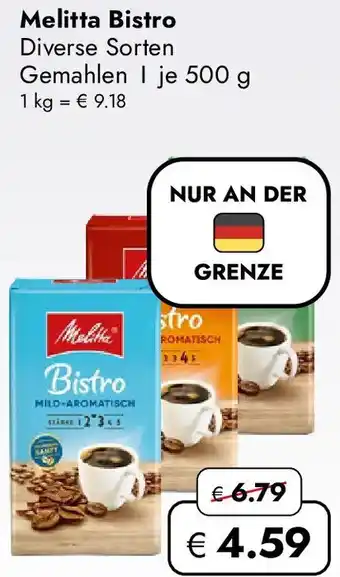Travel FREE Melitta Bistro Angebot