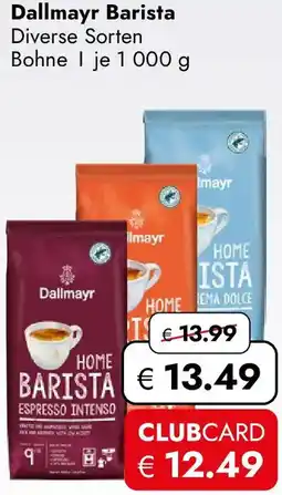 Travel FREE Dallmayr Barista Angebot