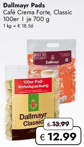 Travel FREE Dallmayr Pads Angebot