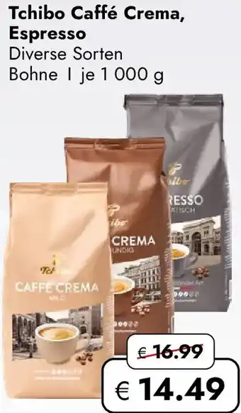 Travel FREE Tchibo Caffé Crema, Espresso Angebot