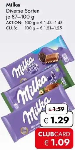 Travel FREE Milka Angebot