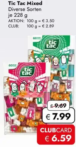 Travel FREE Tic Tac Mixed Angebot