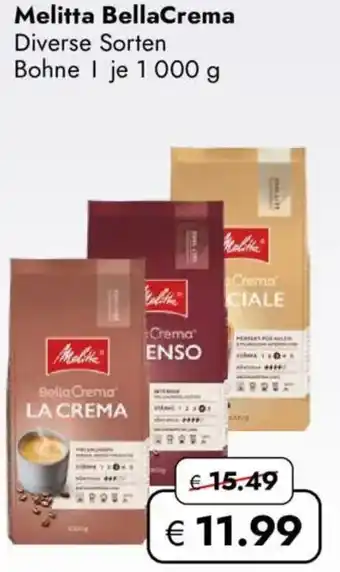 Travel FREE Melitta BellaCrema Angebot