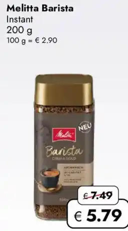 Travel FREE Melitta Barista Angebot
