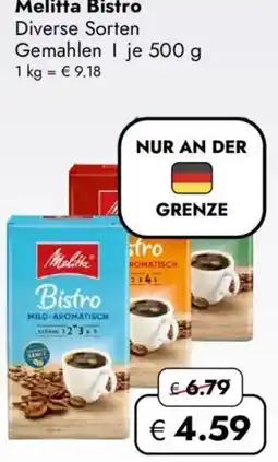 Travel FREE Melitta Bistro Angebot
