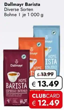 Travel FREE Dallmayr Barista Angebot