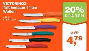 VICTORINOX Tafelmesser 11 cm Wellen