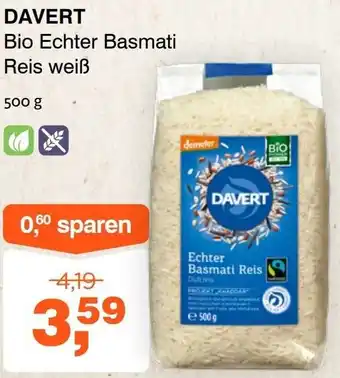 Bio Echter Basmati Reis weiß