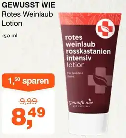 Prokopp GEWUSST WIE Rotes Weinlaub Lotion Angebot