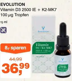 Prokopp EVOLUTION Vitamin D3 2500 IE + K2-MK7 Angebot