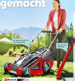 Hellweg Einhell Akku-Rasenmäher Set GE-CM 43 Li Highwheeler Angebot