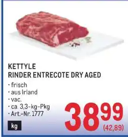 Metro KETTYLE RINDER ENTRECOTE DRY AGED Angebot