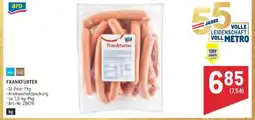 Metro FRANKFURTER Angebot