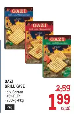 Metro Gazi grillkäse Angebot