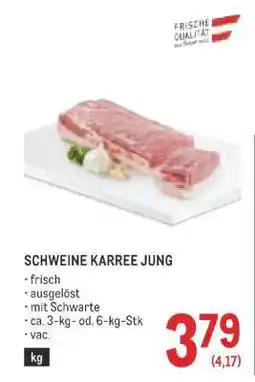 Metro Schweine Karree Jung Angebot