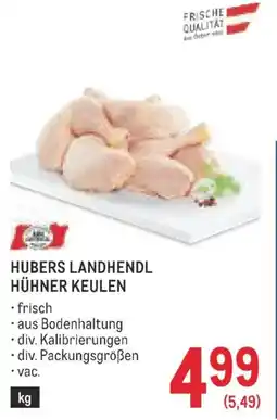 Metro Hubers landhendl hühner keulen Angebot