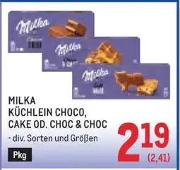 Metro MILKA KÜCHLEIN CHOCO, CAKE OD. CHOC & CHOC Angebot